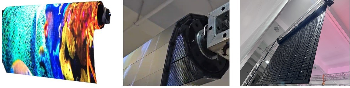 foldable led display p391 led rolling screen foldable led display p391 led rolling screen